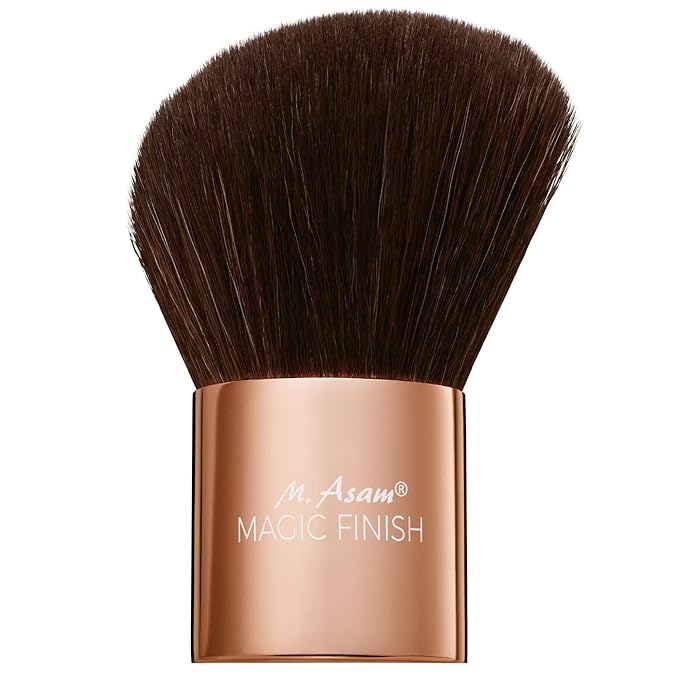 M. Asam MAGIC FINISH Kabuki Brush - Versatile Makeup Brush for Foundation, Powder & Bronzer, Premium Synthetic Bristles, Ideal for Blush & Setting Powder, Soft Blending & Natural Finish