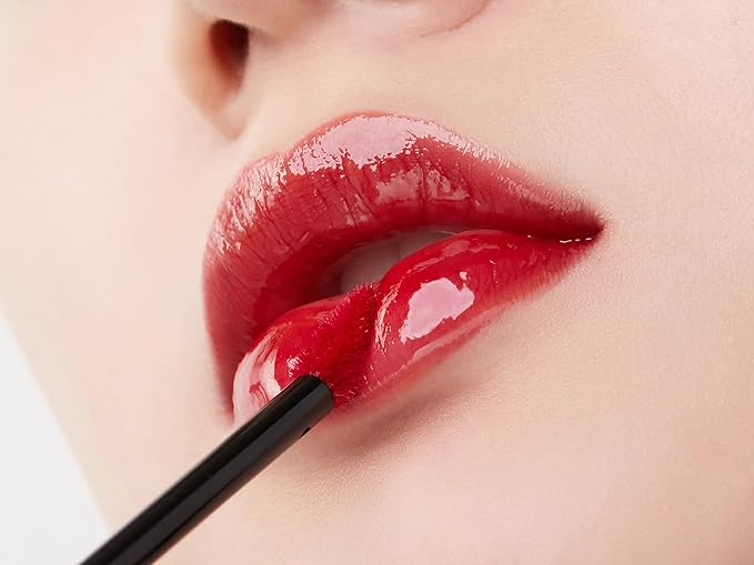 JUNG SAEM MOOL LIP-PRESSION Glow Lasting Tint 0.14 Fl Oz, Water-In-Oil Gloss Tint for Hydrated, Plump Lips, Non-Sticky Comfortable Fit for Radiant Lip Stain, Korean Lip Makeup (Soft Beige)