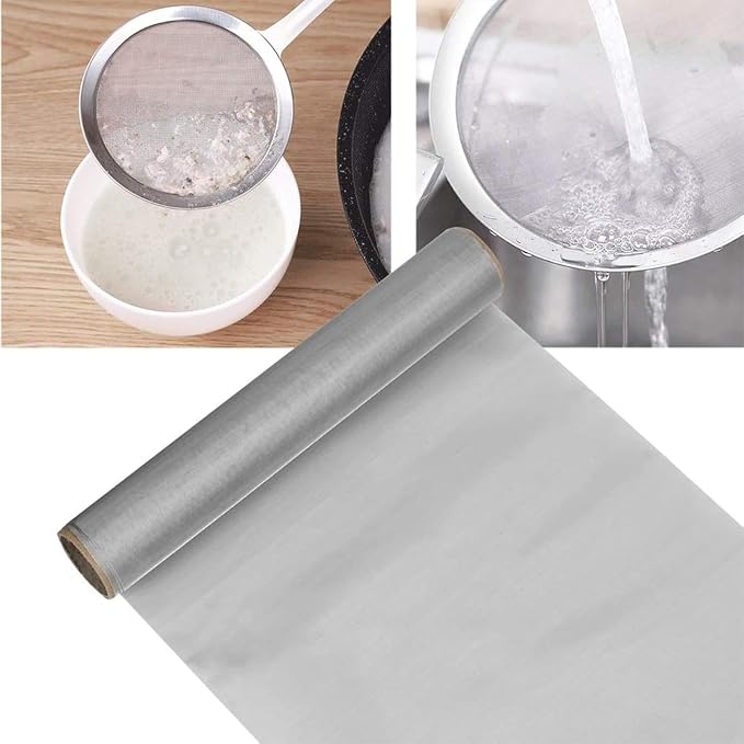 Stainless Steel Metal Screen Roll 60 Mesh 120 Mesh, 304 Fine Filter Cloth - Image 5