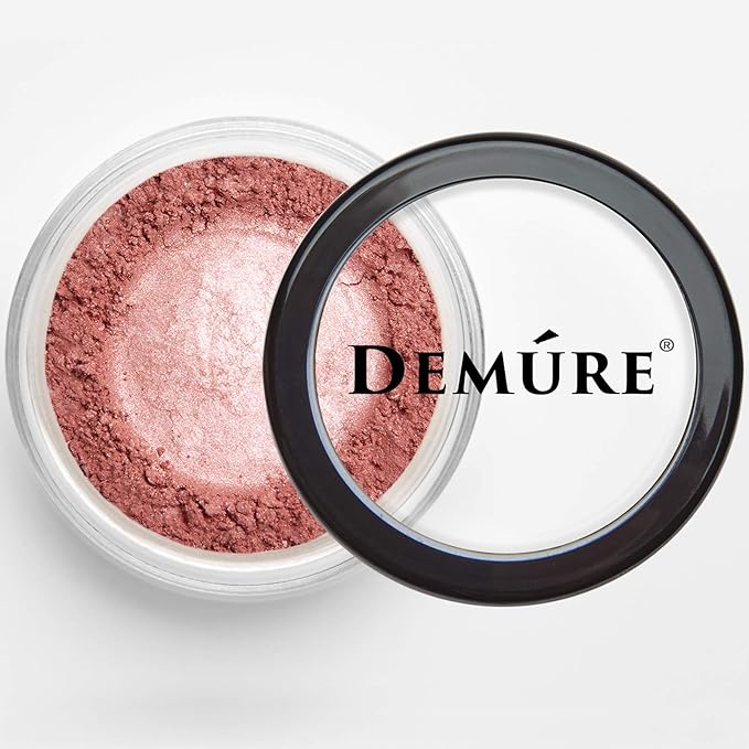 Demure Mineral Make Up (Hot Pink) Eye Shadow, Shimmer Eyeshadow, Loose Powder, Glitter Eyeshadow, Eye Makeup, Professional Makeup