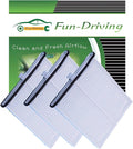 Cabin Air Filter for Mazda 3, Replacement for CF11811, KD45-61-J6X （White by FUN-DRIVING