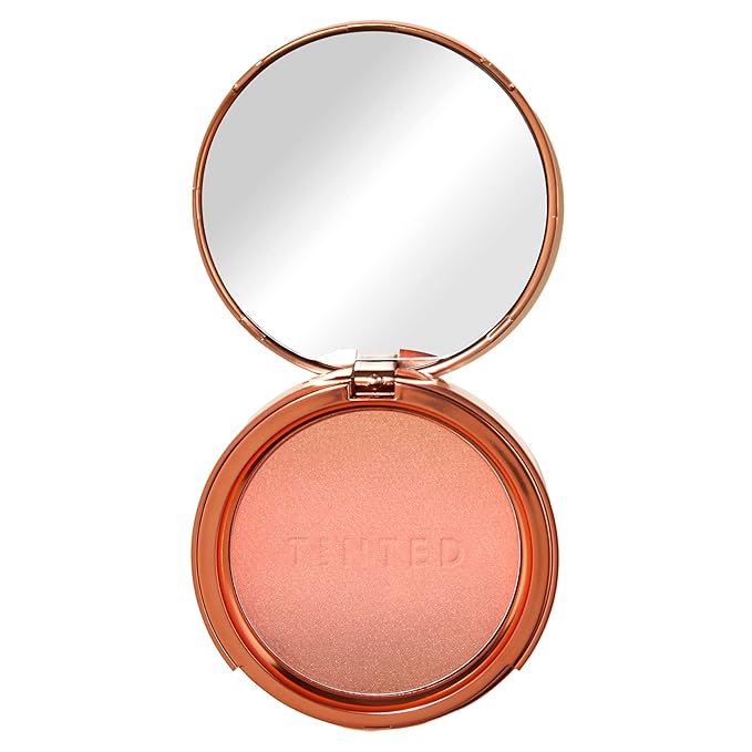 Live Tinted Huebeam Gradient Blushing Bronzer - Lightweight, Highly-Pigmented, Buildable & Blendable - Sunkissed, Glowy, Even Toned Skin Face Blush and Bronzer - Sonoran Sunrise