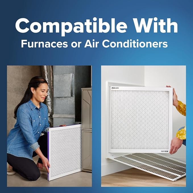 Filtrete 25x25x1 AC Furnace Air Filter, MERV 12, MPR 1500, CERTIFIED asthma & - Image 7