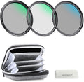 NEEWER 82mm UV/CPL/ND Lens Filter Kit by Neewer
