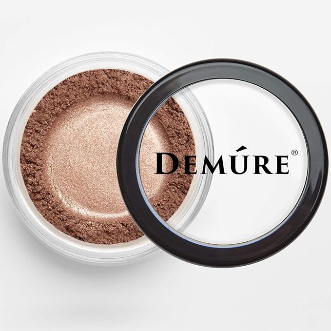 Demure Mineral Make Up (Pink Copper) Eye Shadow, Shimmer Eyeshadow, Loose Powder, Glitter Eyeshadow, Eye Makeup, Natural Makeup, Natural Eyeshadow, Professional Makeup