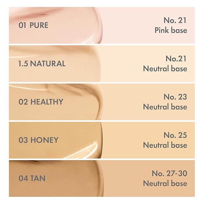 Amuse SEOUL DEW POWER VEGAN CUSHION ([REFILL] 03 HONEY) | Dewy, glow, long-lasting, clean beauty, lightweight, natural look, foundation for sensitive skin, hydrating cushion