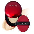 TIRTIR Mask Fit Red Cushion Foundation | Full coverage, Weightless, Skin fit, Satin Glow Finish, Korean Makeup BB Foundation, beauty, Tattoo cover up, Buildable (#17W French Vanilla, 0.63 Fl Oz)