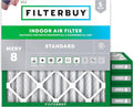 Filterbuy 25x25x2 Air Filter MERV 8 Essential Dust & Allergy Defense, by Filterbuy