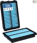 2PCS Engine Air Filter Fit for Tucson 2022-2026, Santa Fe 2021-2026, Kia K5 by RVgolf