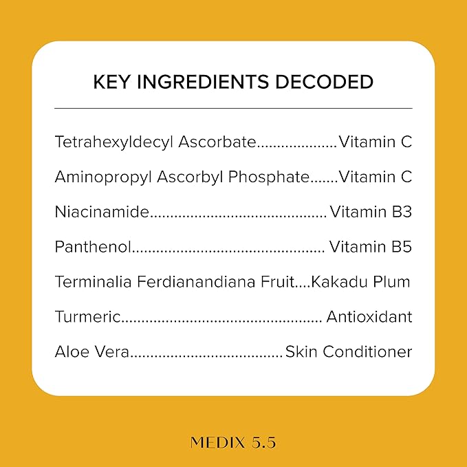 Medix 5.5 Radiant Glow Vitamin C Body Wash W/Niacinamide | Citrus Scented Gentle Body & Face Cleanser For Women, Men, Dry Skin, & Smoother-Looking Skin | Removes Dirt, Oil, & Impurities, 15 Fl Oz