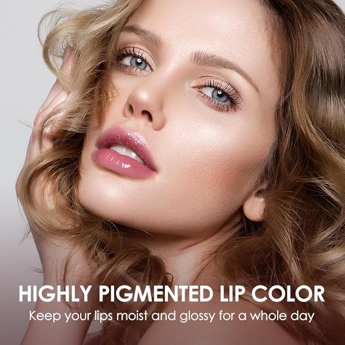 Catkin Moist Lipstick Hydrating High Impact Color Infused with Vitamin E and Avocado Oil Smooth Soft Texture Long Lasting Glow + Matte Finish 2pcs Set 01