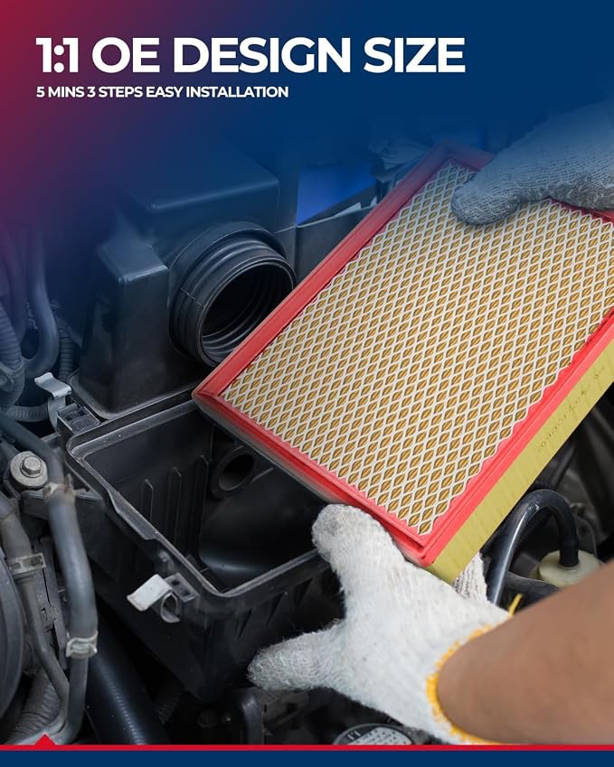 KAX Engine Air Filter, CA10228 Replacement - Image 7