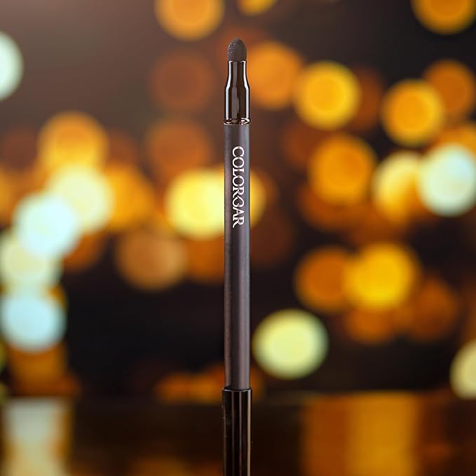 Colorbar Just Smoky Eye Pencil - Eyeliner Pencil with Built-in Smudger - Waterproof Formula - Matte Finish - 006 Just Brown - 0.04 oz