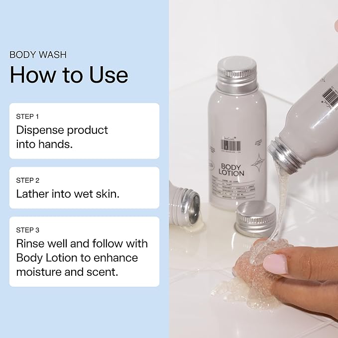 DedCool Body Wash Taunt | Hydrating Vegan Cleanser with Shea Butter & Snow Mushroom | Non-Toxic, Carbon-Neutral Formula | Fresh Dew, Bergamot, Vanilla & Amber Scent | 2 oz