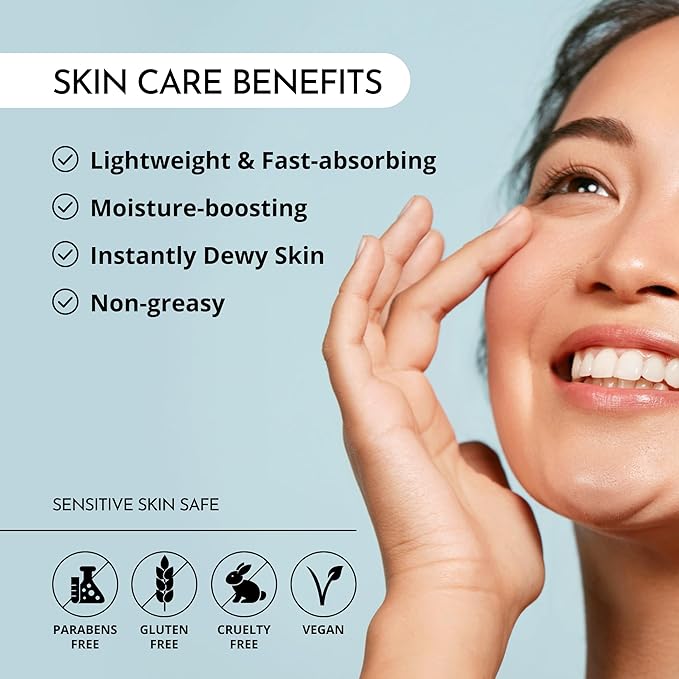 MAELOVE Hydrator Hyaluronic Acid B5 Serum with Resveratrol for Instantly Dewy Glow, Fills Fine Lines, Lightweight and Non Greasy, 1.0 fl oz