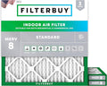 Filterbuy 23.5x23.5x1 Air Filter MERV 8 Essential Dust & Allergy Defense by Filterbuy