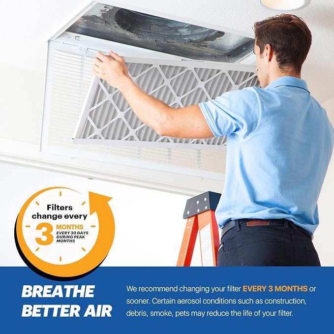 BNX TruFilter 20x22x1 MERV 10 AC Furnace Air Filter - Image 6