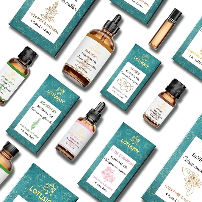 100% Pure Spikenard Essential Oil 0.34 Fl Oz, Natural Spikenard Oil in Amber Glass Bottle with Dropper for Diffuser Massage Skin Care DIY
