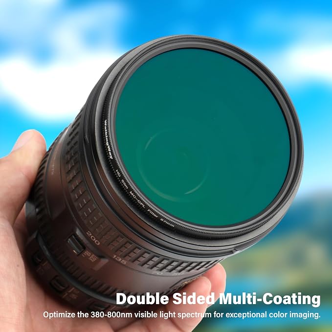 Walking Way 49mm Circular Polarizing Filter Ultra-Slim MC CPL Filter Optical - Image 6
