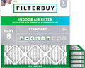Filterbuy 11.25x11.25x1 Air Filter MERV 8 Essential Dust & Allergy Defense by Filterbuy