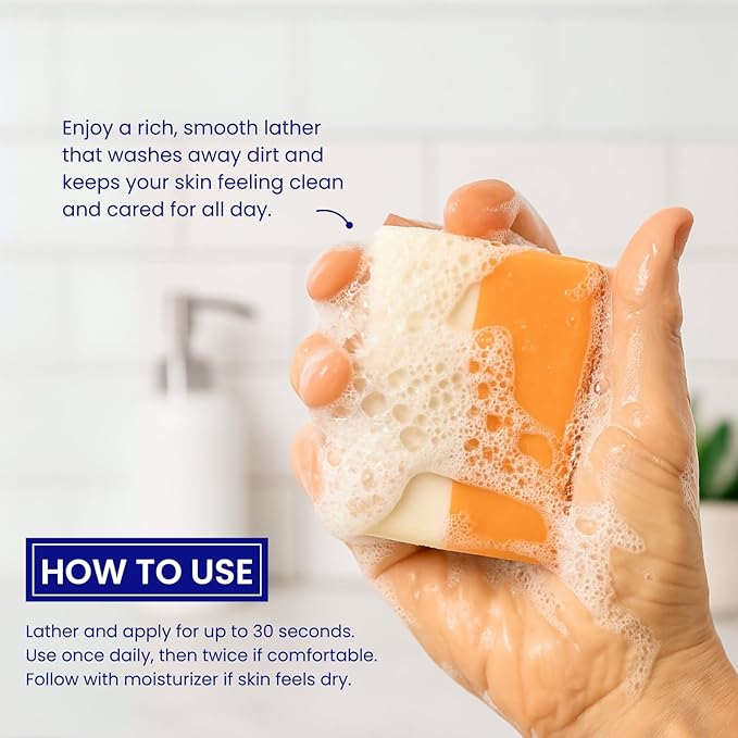 Relumins Glutathione Soap Bars – Holidays Deep Cleansing & Hydrating Soap for Smooth, Refreshed Skin – Gentle Exfoliating Formula for Face & Body – 5 x 150g Bars