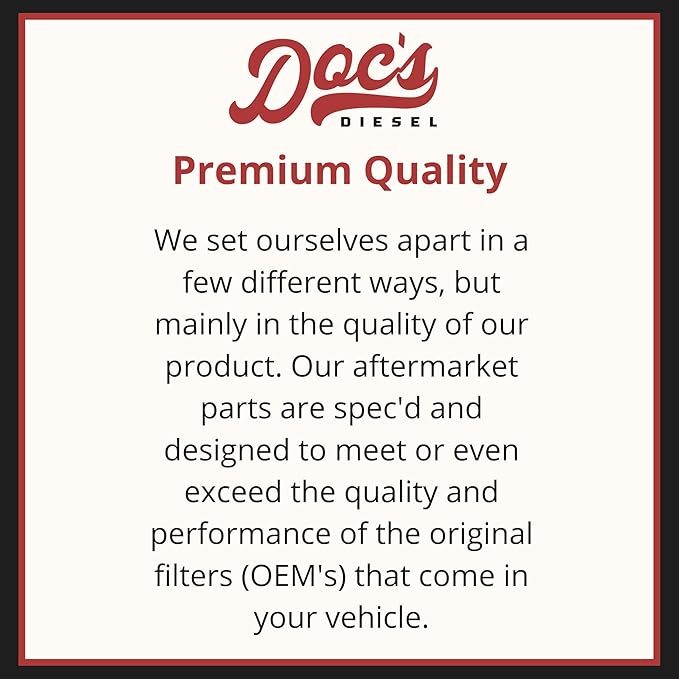 DOC'S DIESEL 6.6L Duramax Air Filter 2017-2019 | Replaces A3231C | 3 Pack | OEM - Image 6