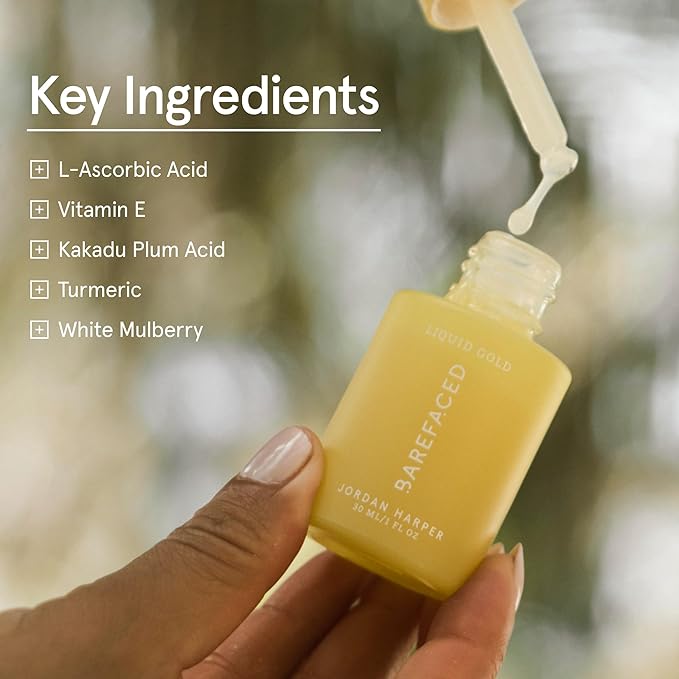 Barefaced Serum Trio - Liquid Gold, Overachiever, RetinAL - Powerful Ingredients for Healthier, Smoother Skin
