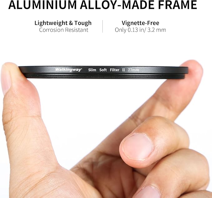 Walking Way Dreamy White 49MM Pro Mist Diffusion Filter Soft Focus Filter - Image 4