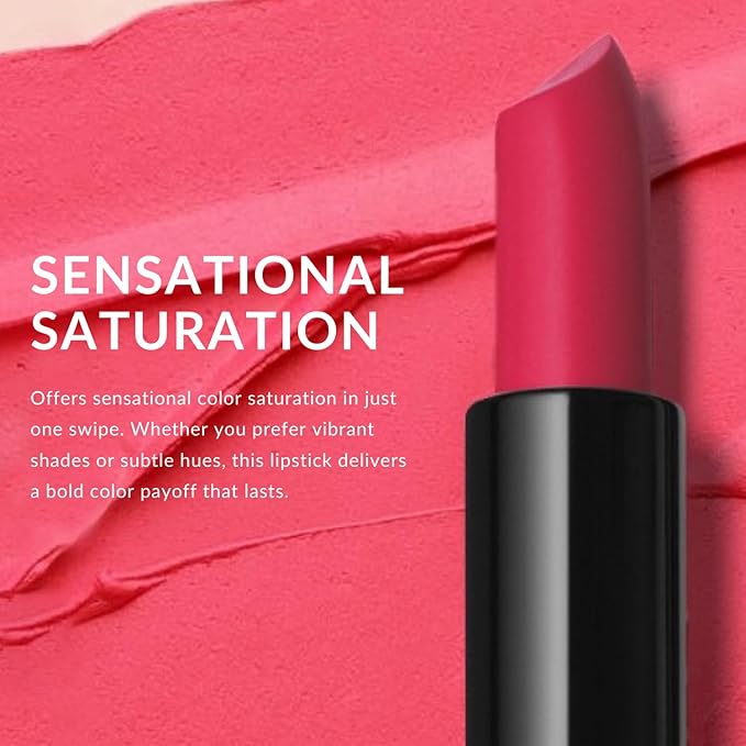 Color Me Beautiful Color Renew Lipstick, Vibrant Lip Color Makeup, Hydrating Creamy Formula