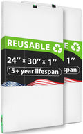 REair 24x30x1 Air filter Pro Kit, Washable and Reusable Air Filter 24x30x1 by Reair