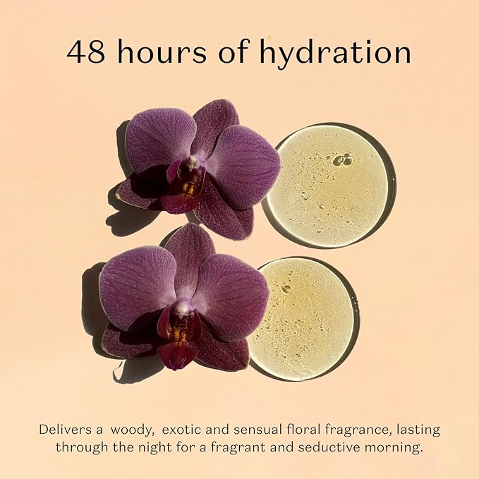 Nativa SPA by O Boticário, Orchid Noir Moisturizing Body Lotion, Fragranced Skin Hydration with Purified Quinoa Oil Drops, 13.5 Ounce (400ml)