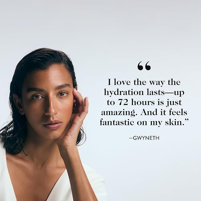 goop Beauty 72-Hour Hydrating Water Cream | Matte Moisturizer for All Skin Types | Niacinamide & Fermented Astragalus Root | Hydrating Face Lotion to Plump, Firm & Reduce the Look of Pores | 1.7 fl oz