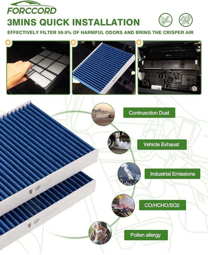Cabin & Engine Air Filter Combo Fit - Image 7