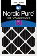 Nordic Pure 16x24x4 Pure Carbon Pleated Odor Reduction Merv 8 Furnace Filter 1 by NordicPure