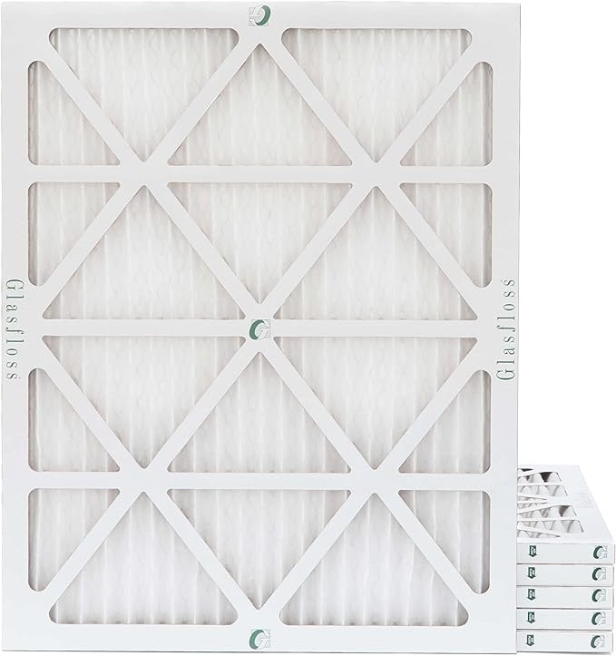 Glasfloss 15x20x1 MERV 10 Pleated Air Filters Box of 6. Actual Size: 14-1/2 x by Glasfloss