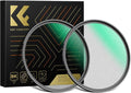 K&F CONCEPT 58mm Black Diffusion 1/4 & 1/8 Lens Filter Kit, Mist Cinematic by KFCONCEPT