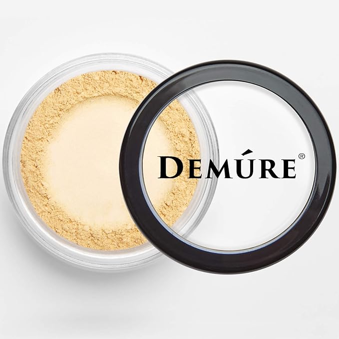 Demure Mineral Make Up (Sunflower) Eye Shadow, Matte Eyeshadow, Loose Powder, Eye Makeup, Professional Makeup