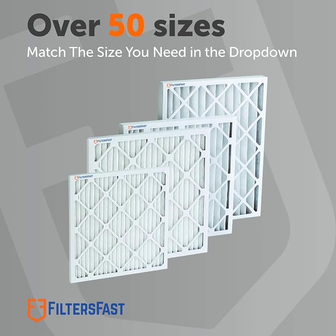 Filters Fast 20x22x1 Air Filter Merv 13, Made in the USA, Actual Size: 19.75" x - Image 6
