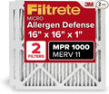Filtrete 16x16x1 AC Furnace Air Filter, MERV 11, MPR 1000, Micro Allergen by Filtrete