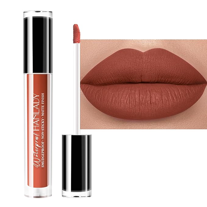 Rose Red Lipstick Long Lasting Lipsticks for Women Smudgeproof Transferproof Cruelty Free Lip Makeup, 905 Bad Guy