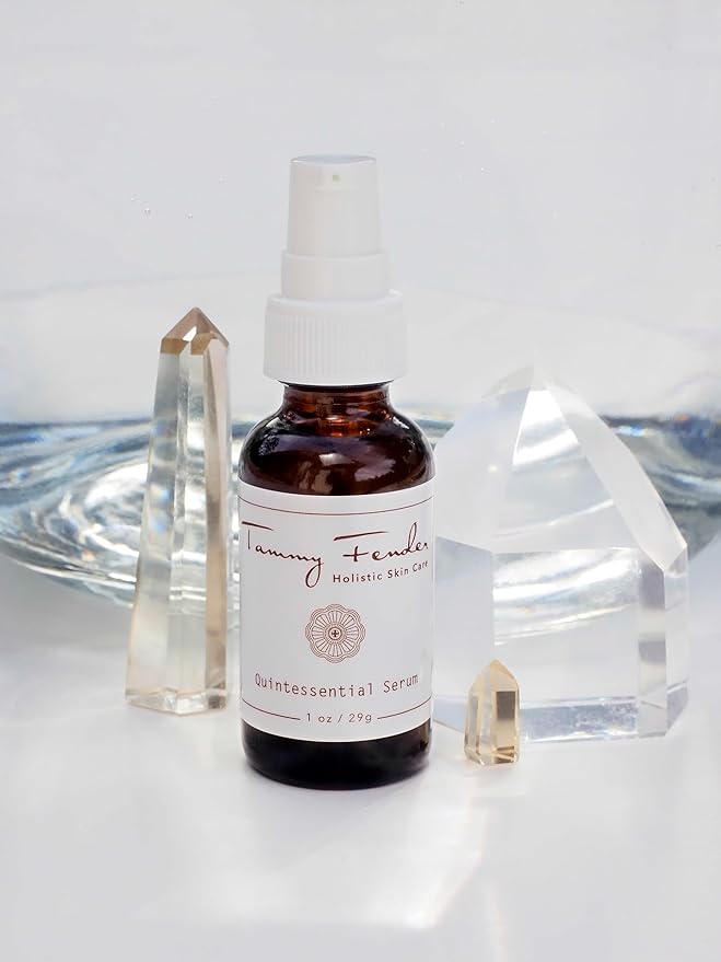Tammy Fender - Quintessential Serum | Natural, Organic, Cruelty Free, Non-Toxic Skincare | Ultra-Concentrated Serum | Replenish, Moisturize, Soothe, & Strengthen | All Skin Types (.5 oz - Travel Mini)