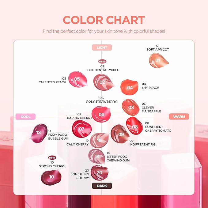 lilybyred Bloody Liar Coating Tint | Korean Glossy Lip Stain, Vivid & Juicy Color, Syrupy Shine, Moisturizing, Long-Lasting & Smudge-Proof, Non-Sticky, Lightweight, 0.14 oz. (20 Something Cherry)