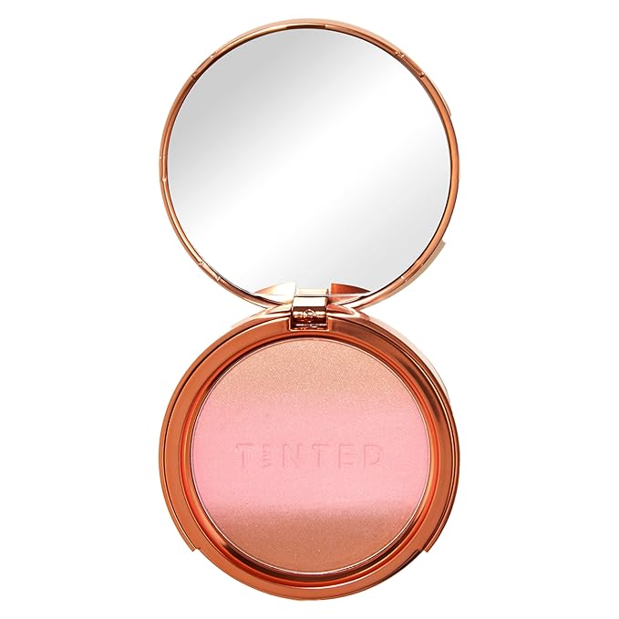 Live Tinted Huebeam Gradient Blushing Bronzer - Lightweight, Highly-Pigmented, Buildable & Blendable - Sunkissed, Glowy, Even Toned Skin Face Blush and Bronzer - Mojave Mirage