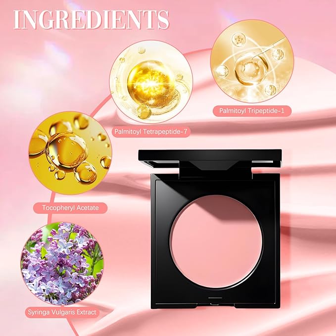Luminance Under Eye Brightener, Under Eye Corrector for Dark Circles and Fine Lines,Tired Skin Correcting Brightener & Primer,Moisturizing Waterproof Foundation Conceale