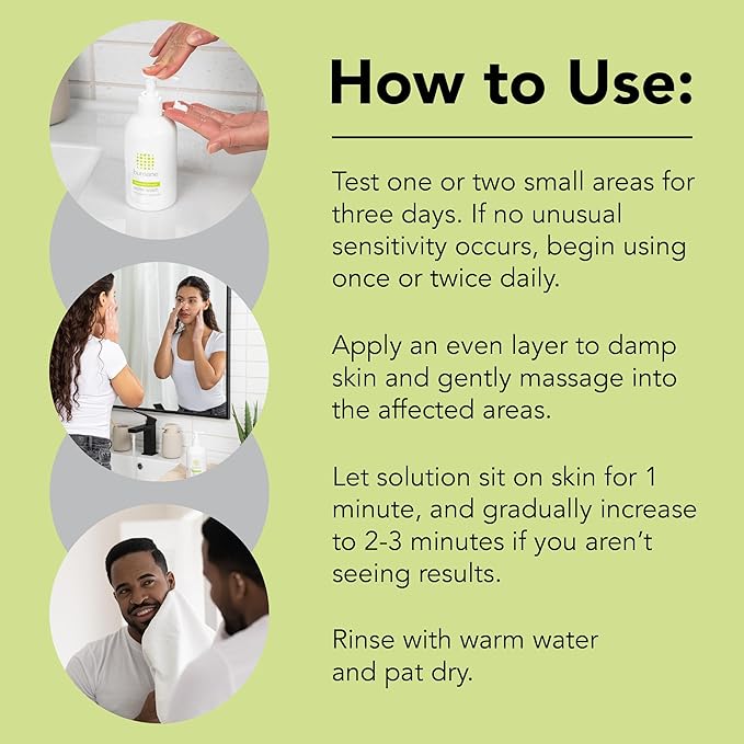 humane Benzoyl Peroxide Acne Body Wash - 10% Maximum-Strength Face, Skin, Butt, and Back Acne Treatment - 8 Fl Oz - Dermatologist-Tested Non-Foaming Acne Face Wash Cleanser - Vegan, Cruelty-Free