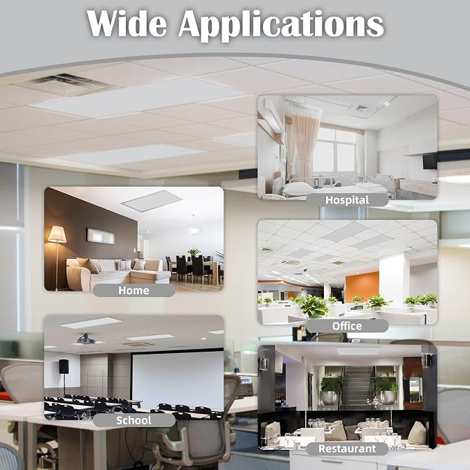 4 Pcs Fluorescent Light Covers - Image 6