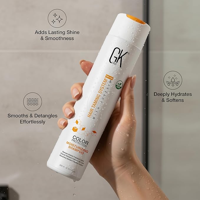 GK HAIR shampoo and conditioner set - Sulfate Free shampoo and Conditioner For Volumizing, Hydrating & Color Treated Hair-Made with Aloe vera, Parki Butter- Free of Parabens & Phthalates (10.1 Fl Oz)