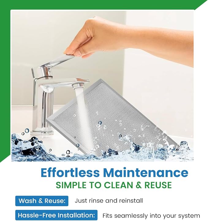 Filter Everything Washable Aluminum Air Filter – 20 x 25 x 1 – Permanent - Image 6