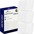 100 Packs Universal CPAP Filters Compatible by Longevity+Turtle
