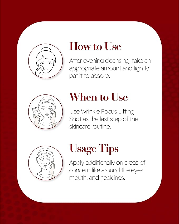ISA KNOX Wrinkle Focus Shot - Eye Wrinkle Cream Set. Powerful Moisturizer for Fine Lines, Elasticity Strengthening Serum for Face and Eyes, Neck, 3.1 fl oz, Pack of 3
